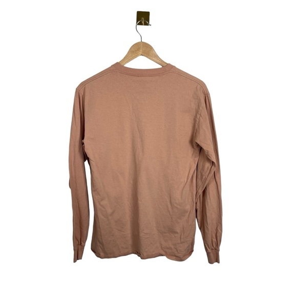 Assholes Live Forever Unisex Long Sleeve Logo Tee in Pink/Black Size M - Picture 4 of 6